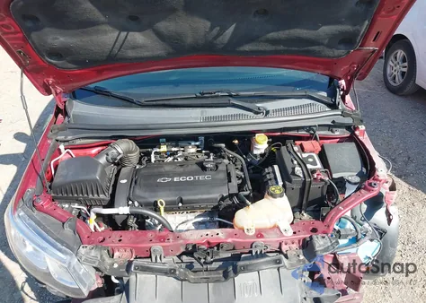 2017 Chevrolet Sonic Lt Auto from USA, damaged, VIN 1G1JD6SH3H4117440